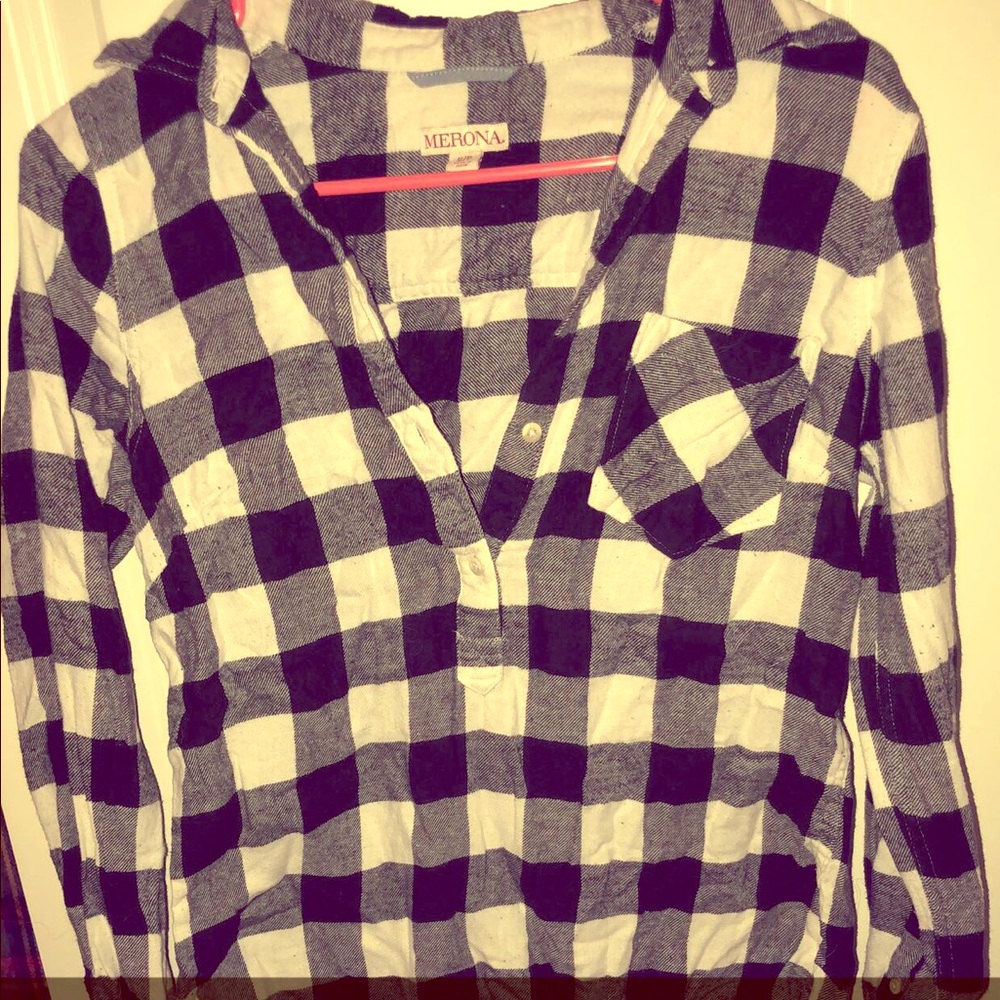 Flannel top